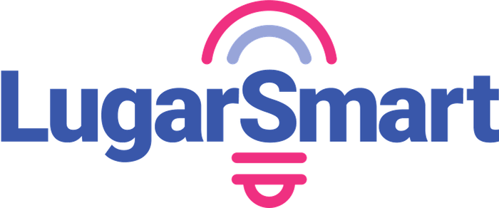 Logo de LugarSmart, domótica accesible para el hogar